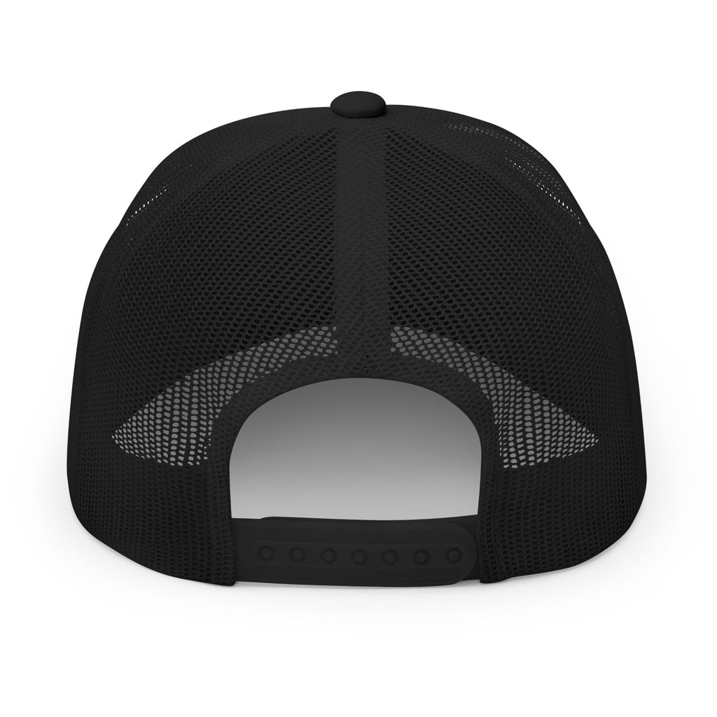 Embroidered Trucker Cap — Gold Crown Patch Snapback