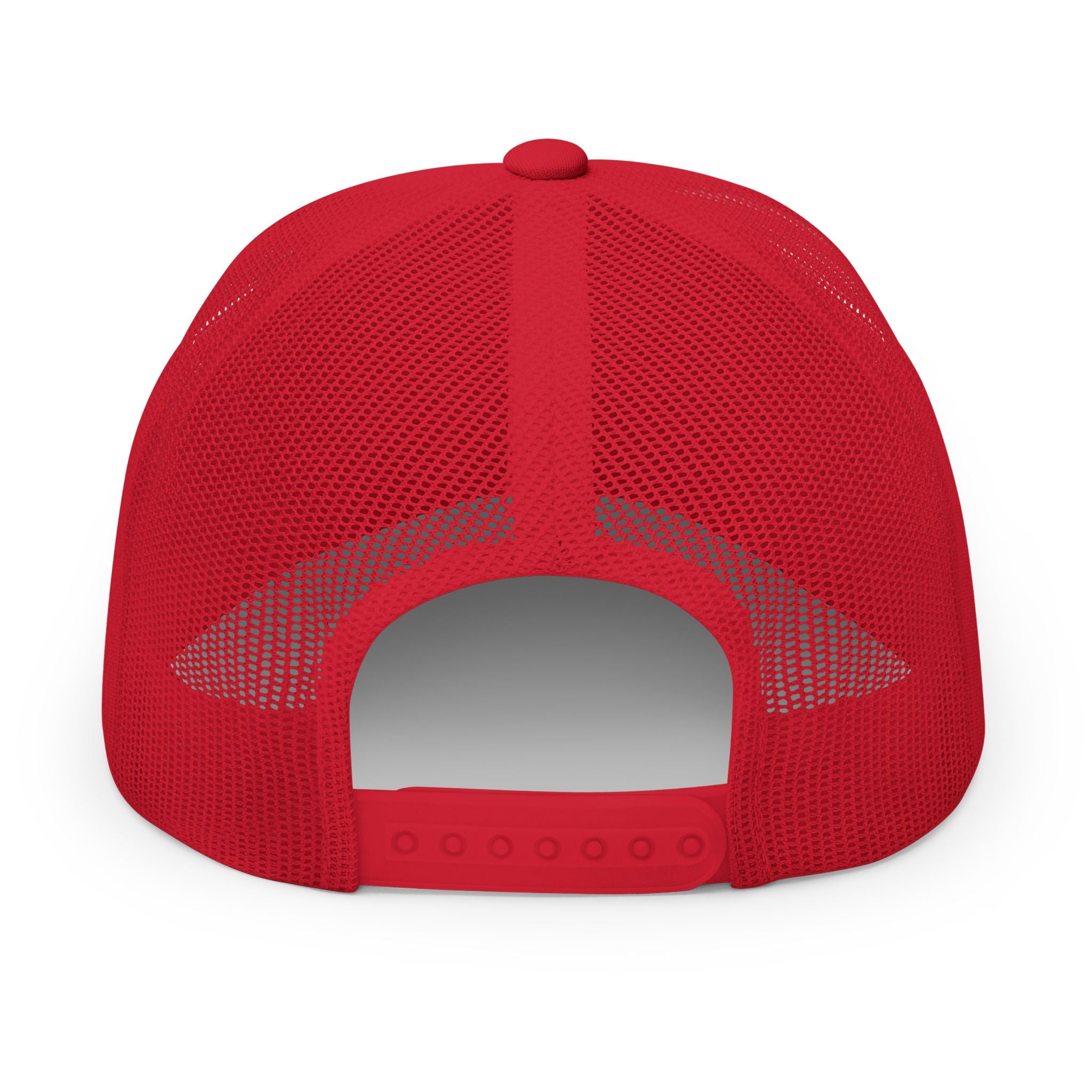 Embroidered Trucker Cap — Gold Crown Patch Snapback