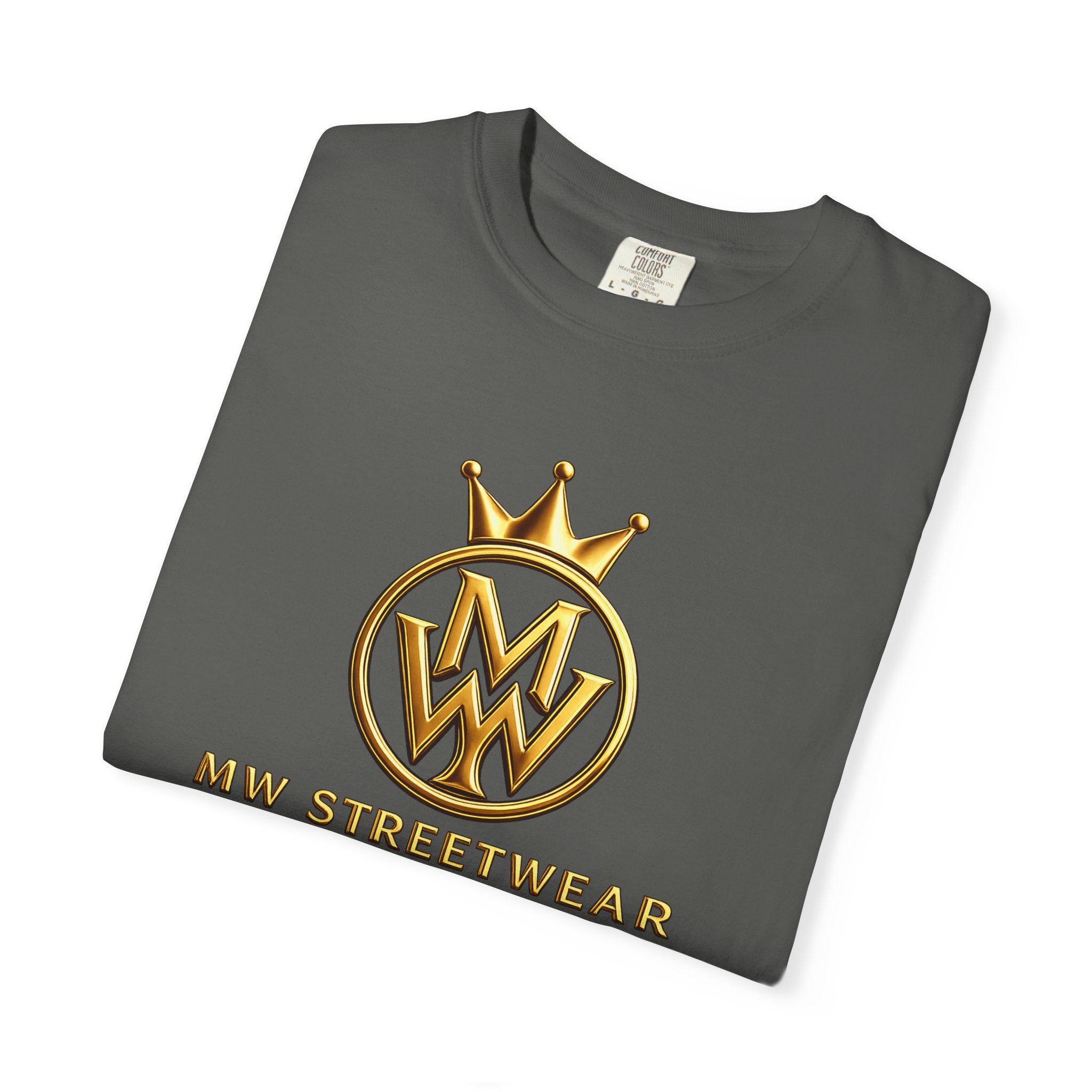 Streetwear T-Shirt — MW Streetwear Gold Crown Logo