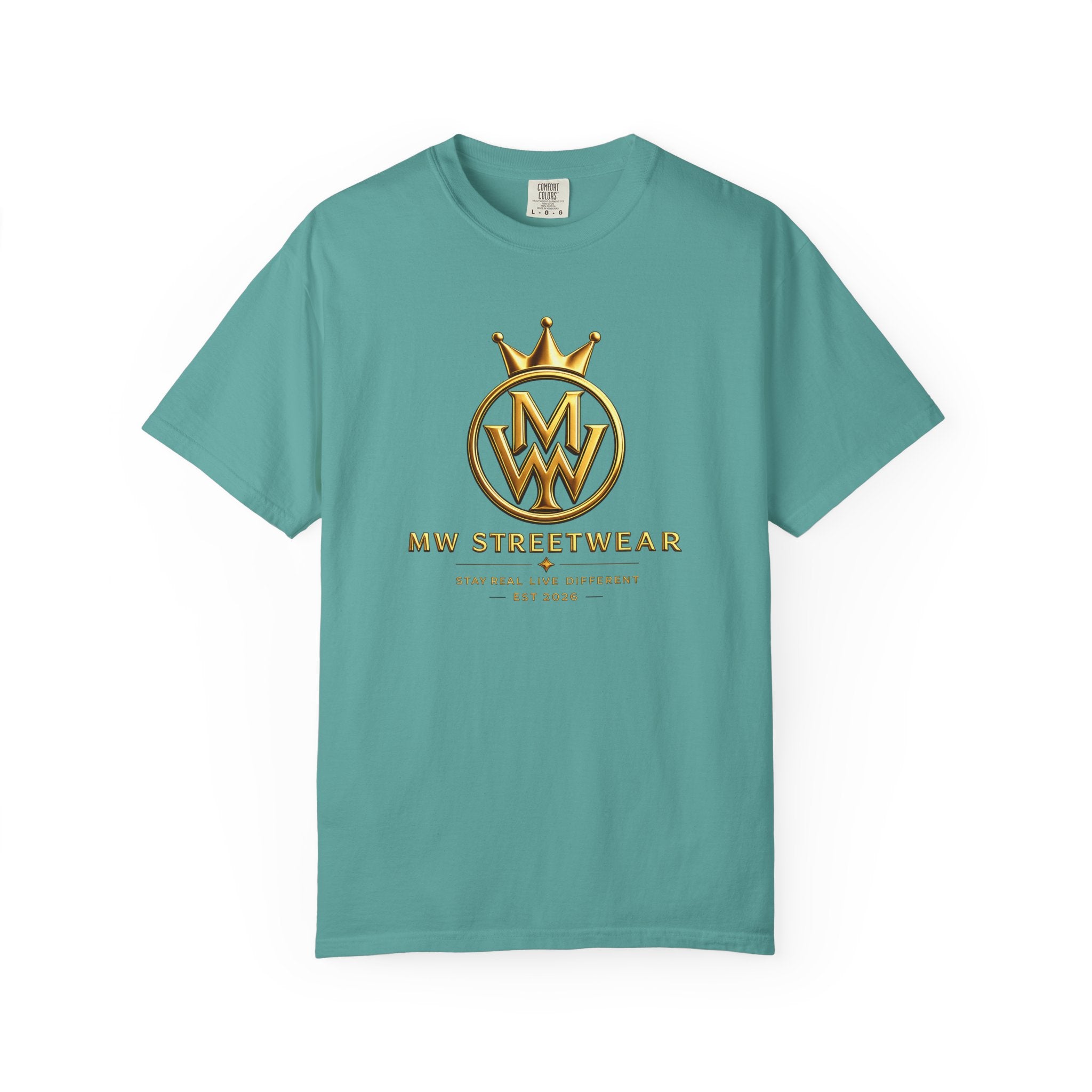 Streetwear T-Shirt — MW Streetwear Gold Crown Logo