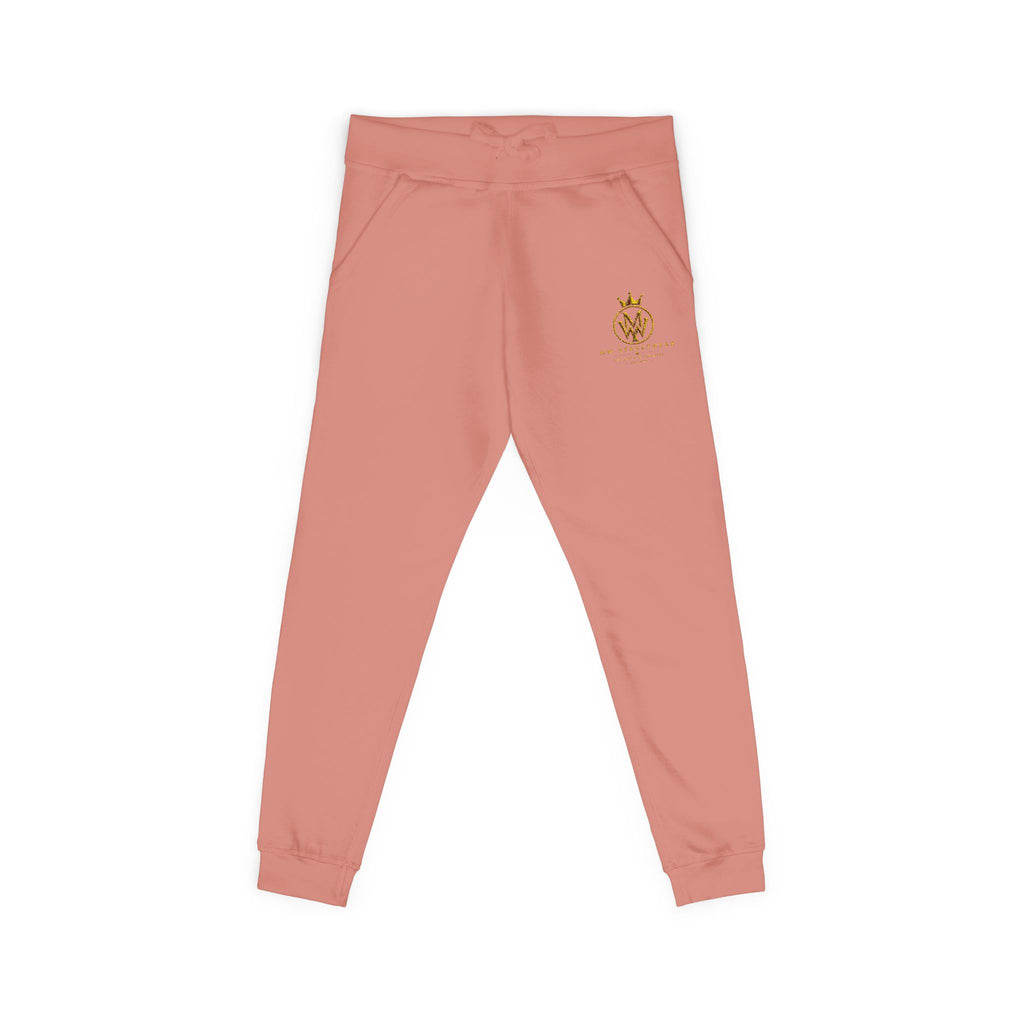 Embroidered Gold Bee Fleece Sweatpants – Cozy Casual Joggers