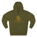 MW Streetwear Gold Logo Hoodie - Premium Fleece Pullover