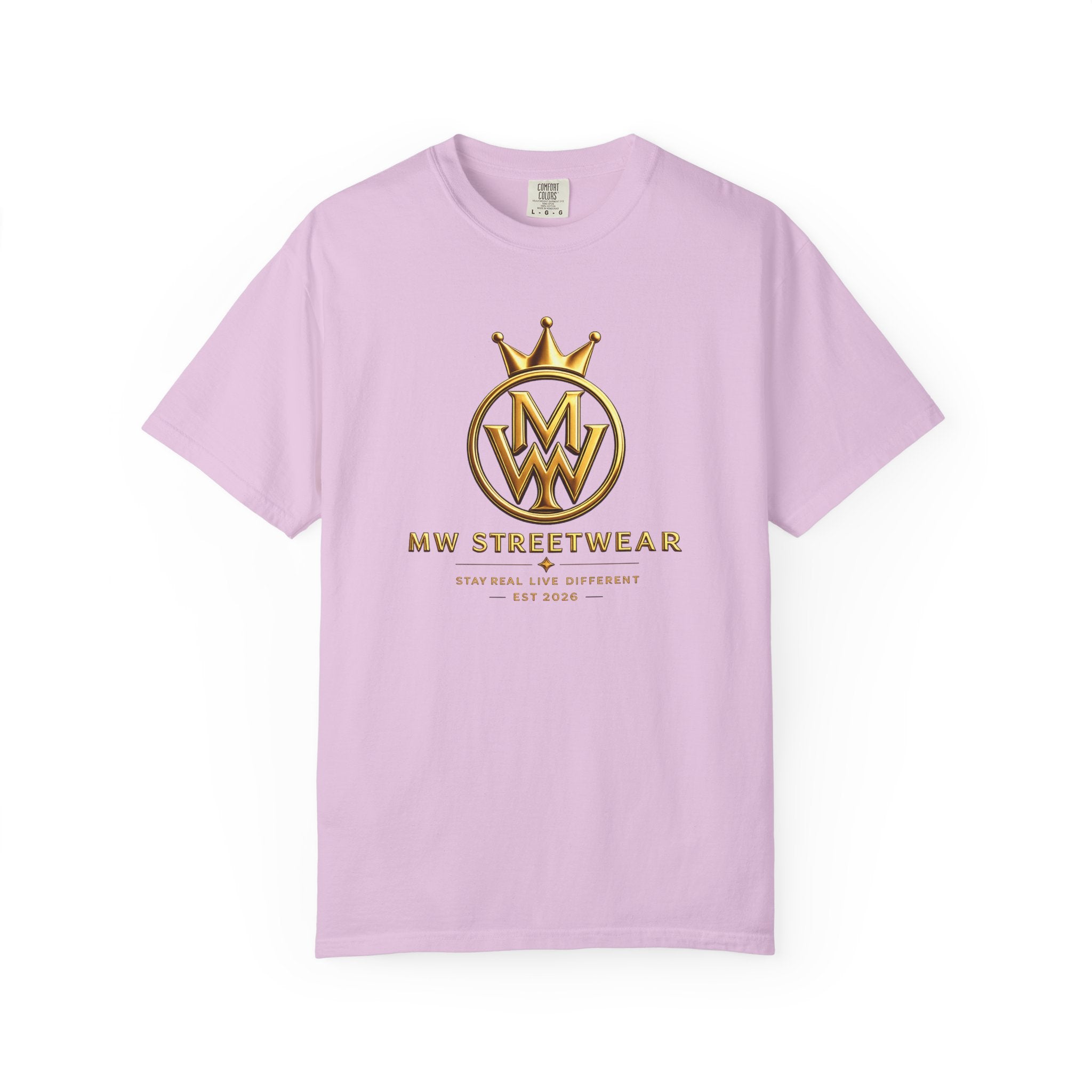 Streetwear T-Shirt — MW Streetwear Gold Crown Logo