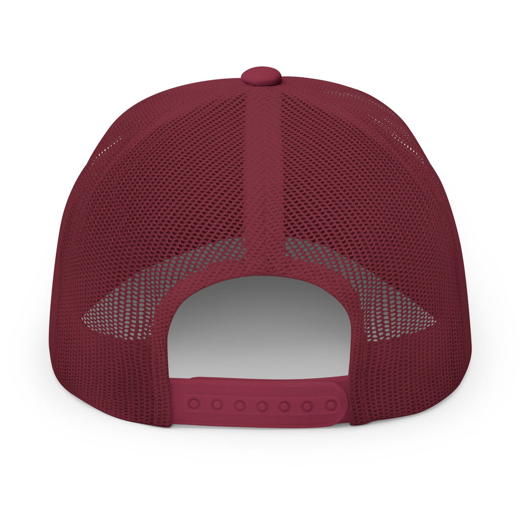 Embroidered Trucker Cap — Gold Crown Patch Snapback