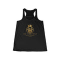 Women's Racerback Tank — Gold Crown 'WW Streetwear' Logo Flowy Tank Top