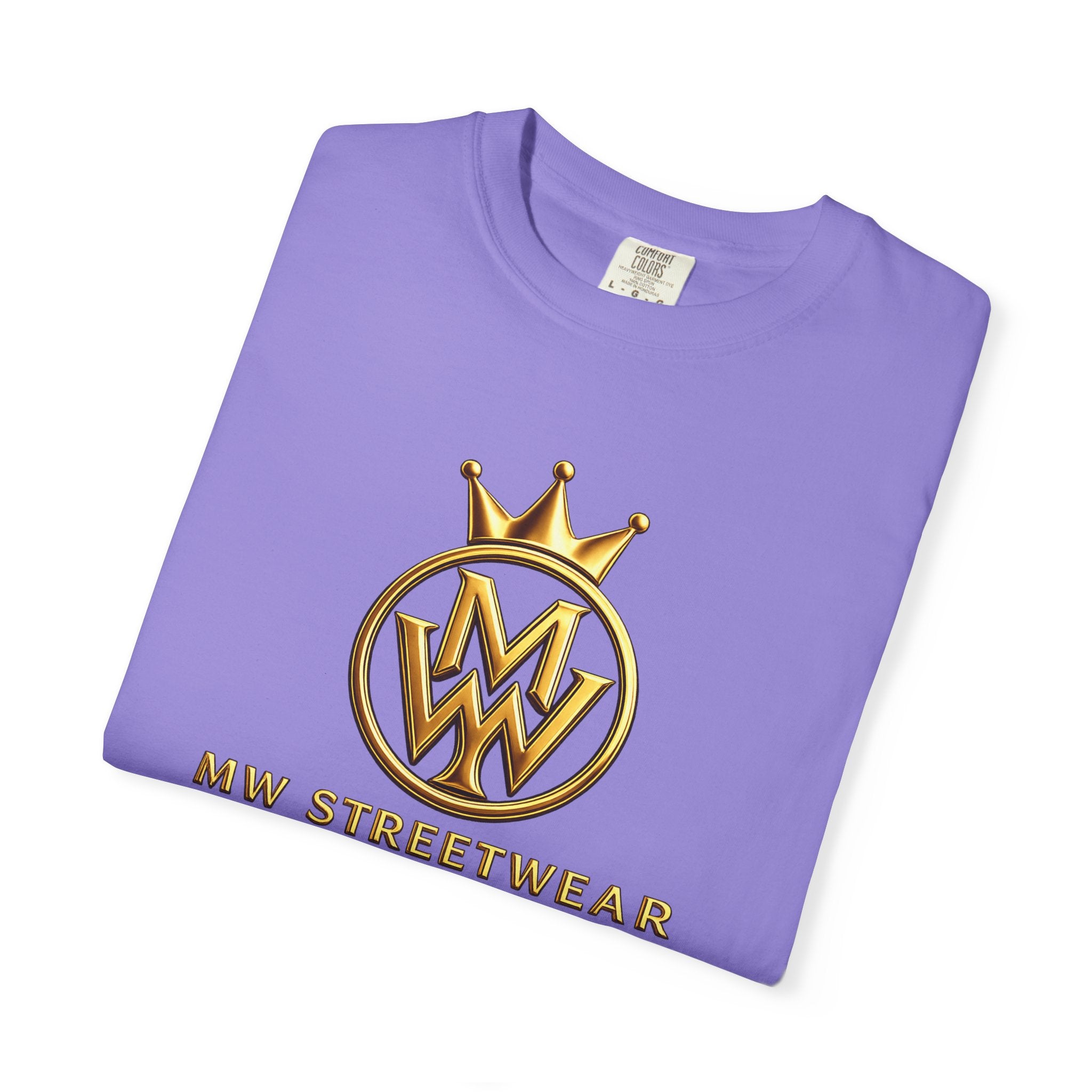 Streetwear T-Shirt — MW Streetwear Gold Crown Logo