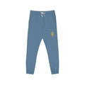 Ember Crest Sweatpants — Garment-Dyed Fleece Joggers with Sun Emblem
