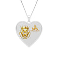 Heart Photo Pendant — Personalized Heart Frame Necklace for Photos, Gifts for Her