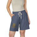 Crowned MW Logo Fleece Shorts — Garment-Dyed Lightweight Sweat Shorts