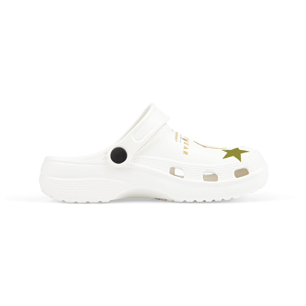 Kids Clogs — Gold Crown "MW Streetwear" EVA Foam Slip-Ons