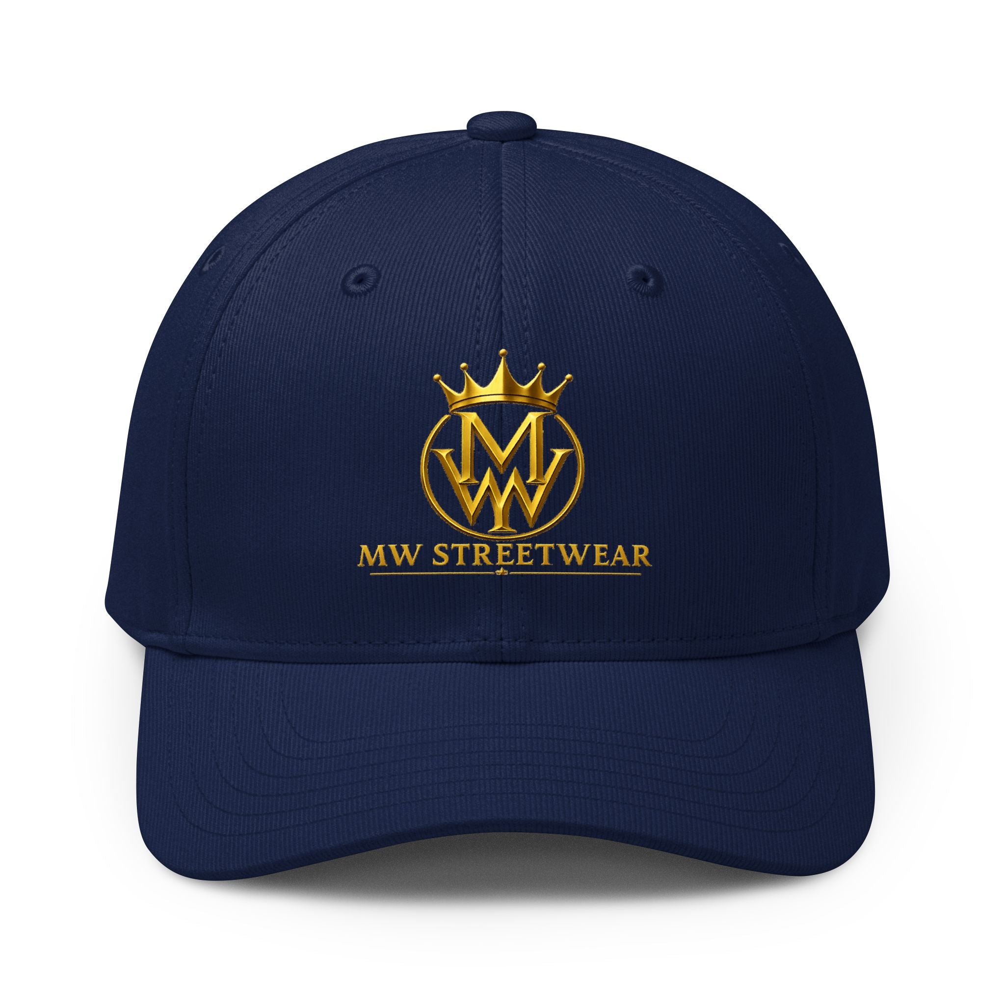 MW Streetwear Embroidered Logo Cap — White Adidas Alliance Baseball Hat