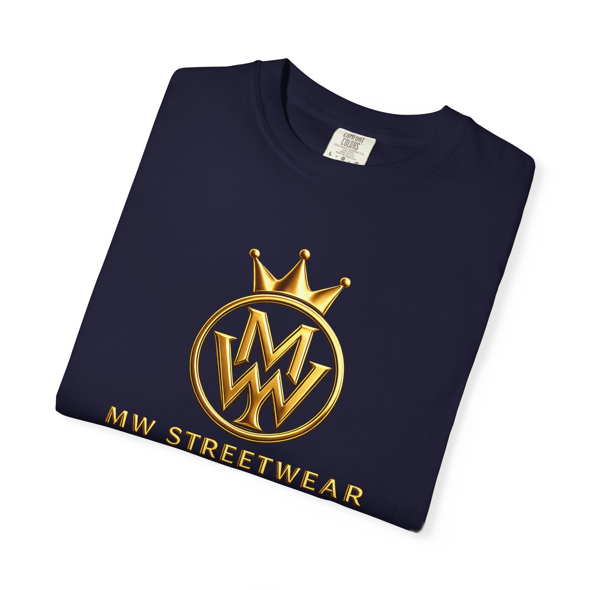 Streetwear T-Shirt — MW Streetwear Gold Crown Logo
