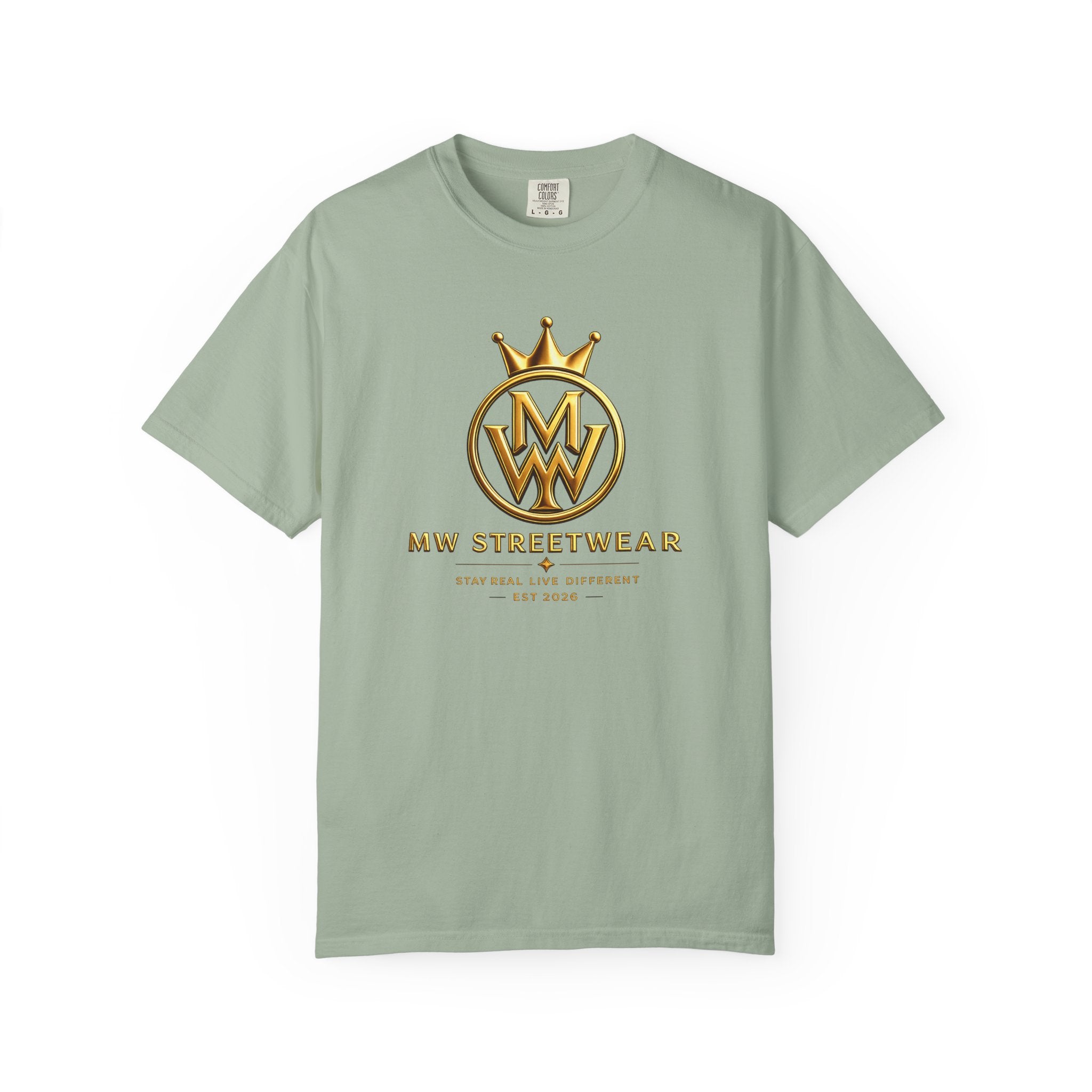 Streetwear T-Shirt — MW Streetwear Gold Crown Logo