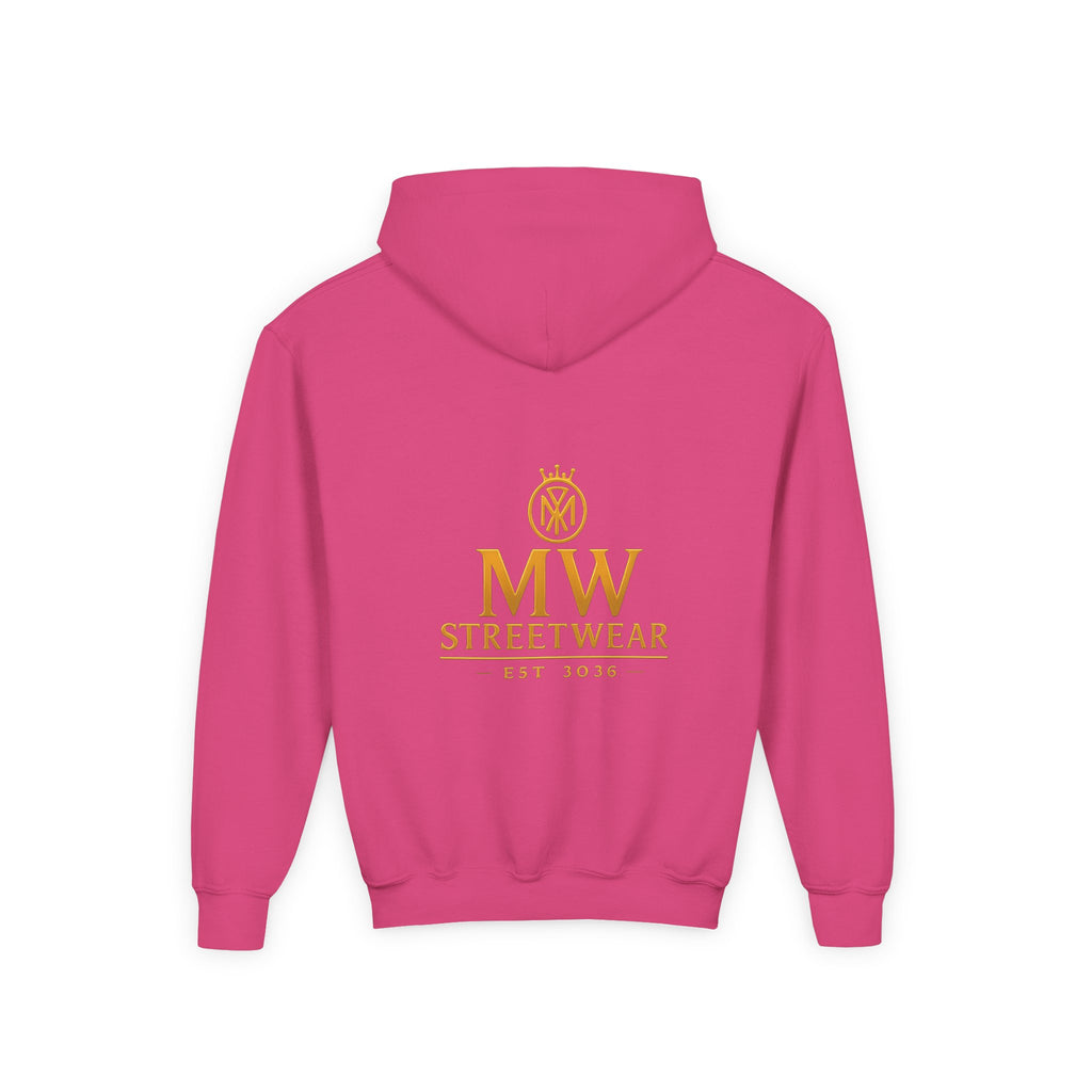 Youth Hoodie — MW Streetwear Gold Logo Pullover