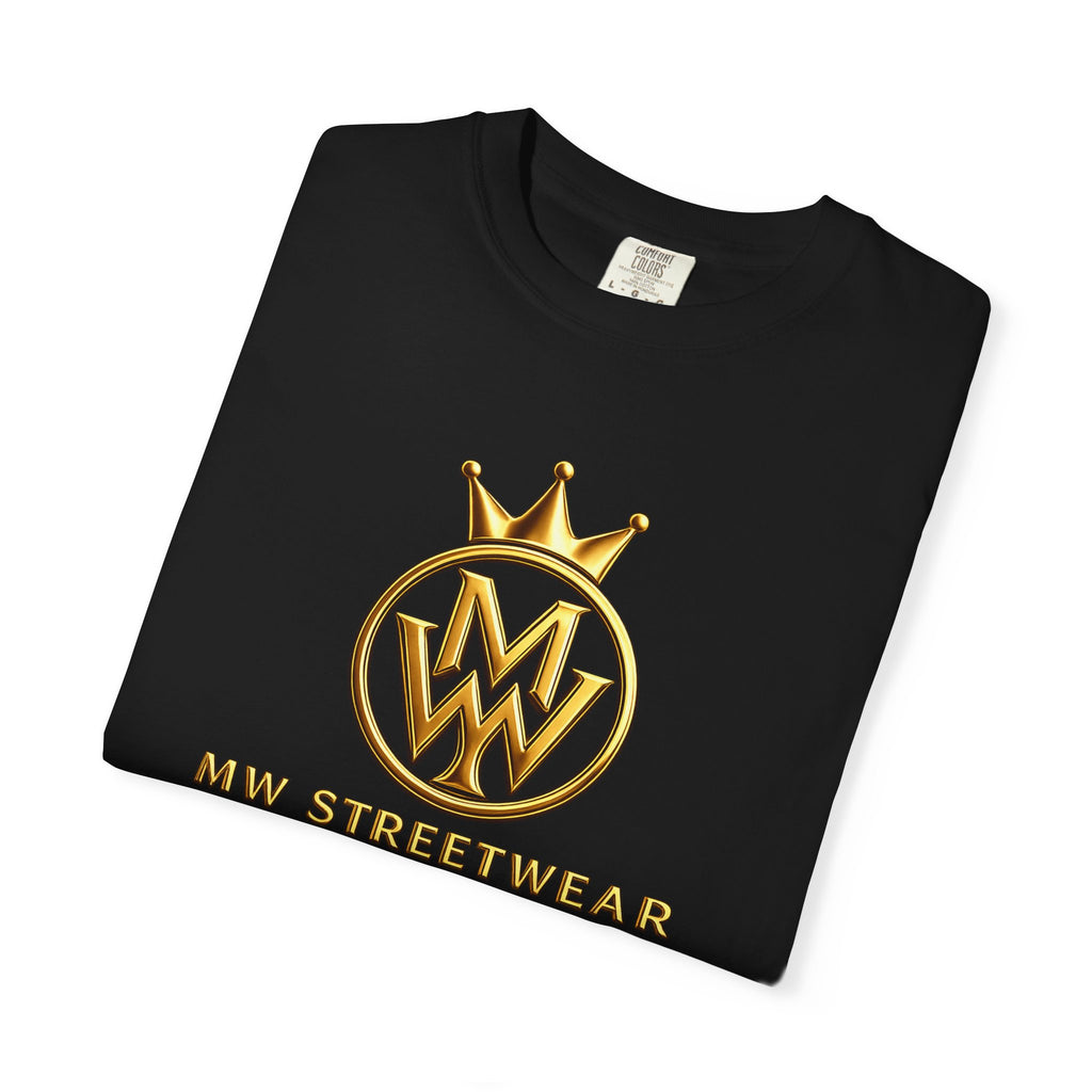 Streetwear T-Shirt — MW Streetwear Gold Crown Logo