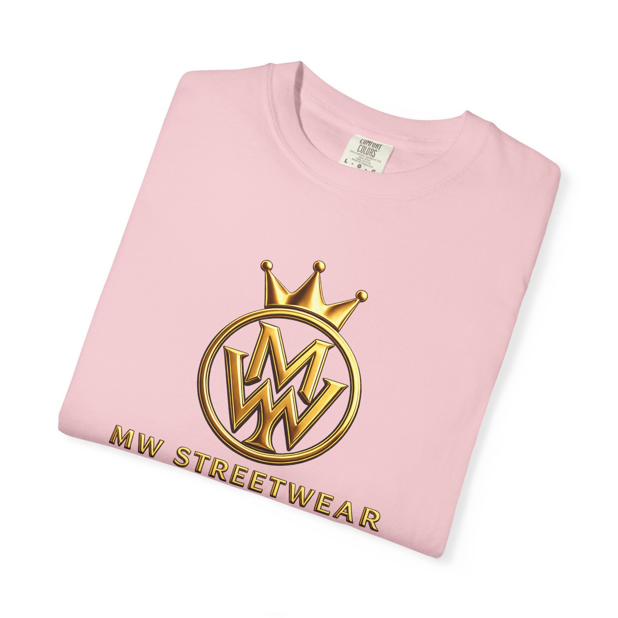Streetwear T-Shirt — MW Streetwear Gold Crown Logo