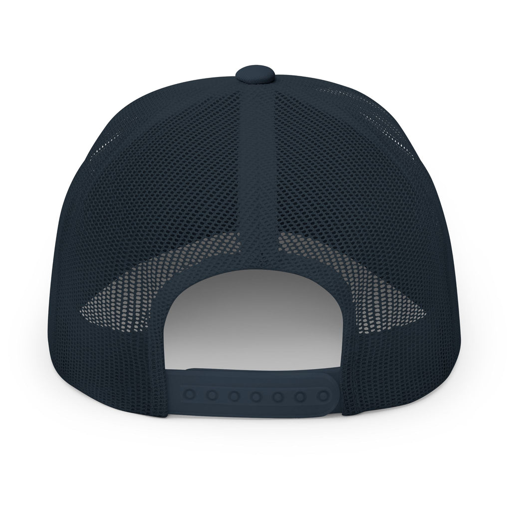 Embroidered Trucker Cap — Gold Crown Patch Snapback