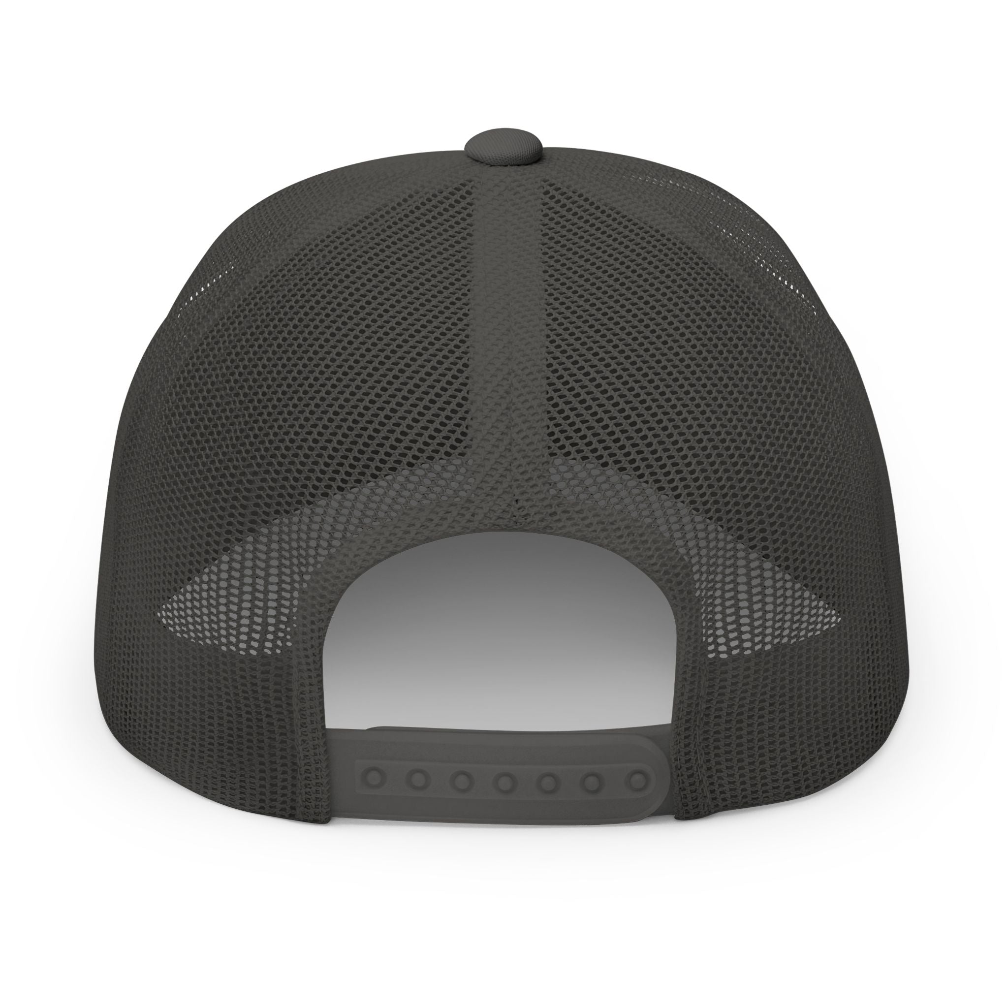Embroidered Trucker Cap — Gold Crown Patch Snapback