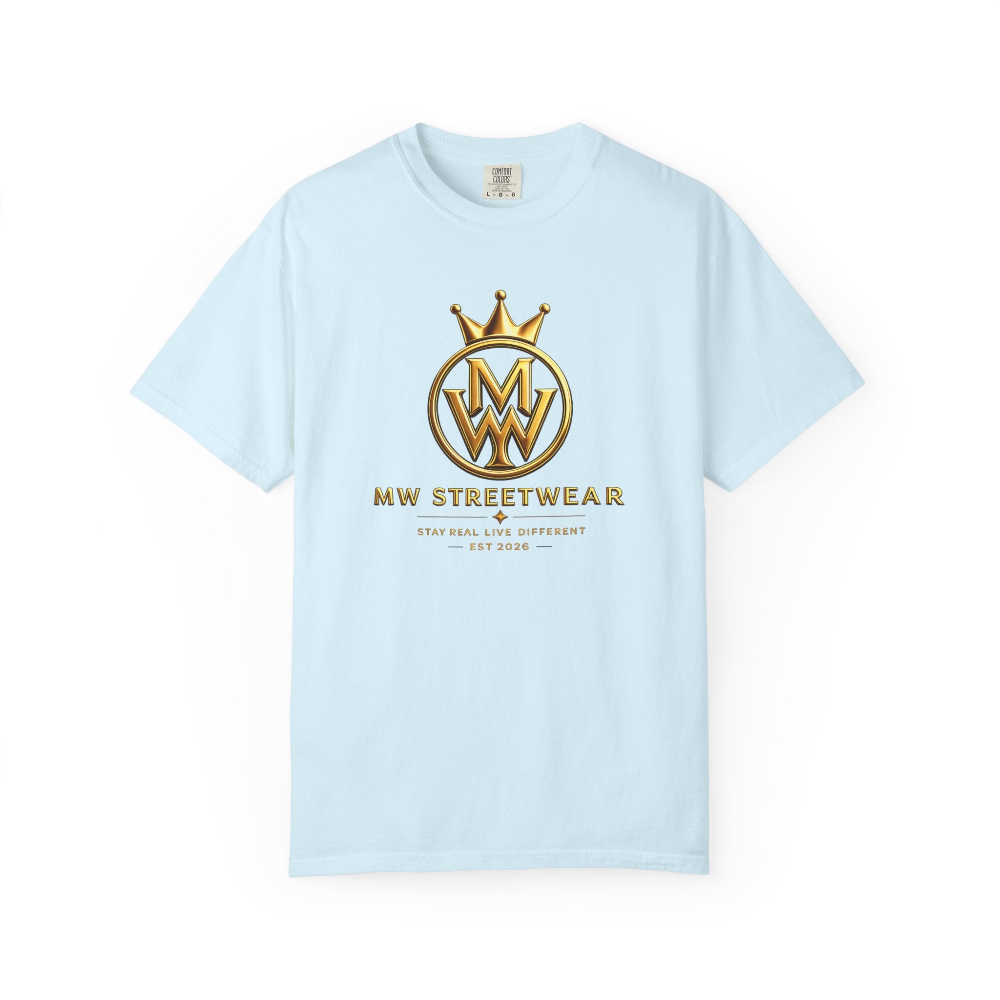 Streetwear T-Shirt — MW Streetwear Gold Crown Logo