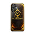 Slim Phone Case — MW Streetwear Gold Crest Design