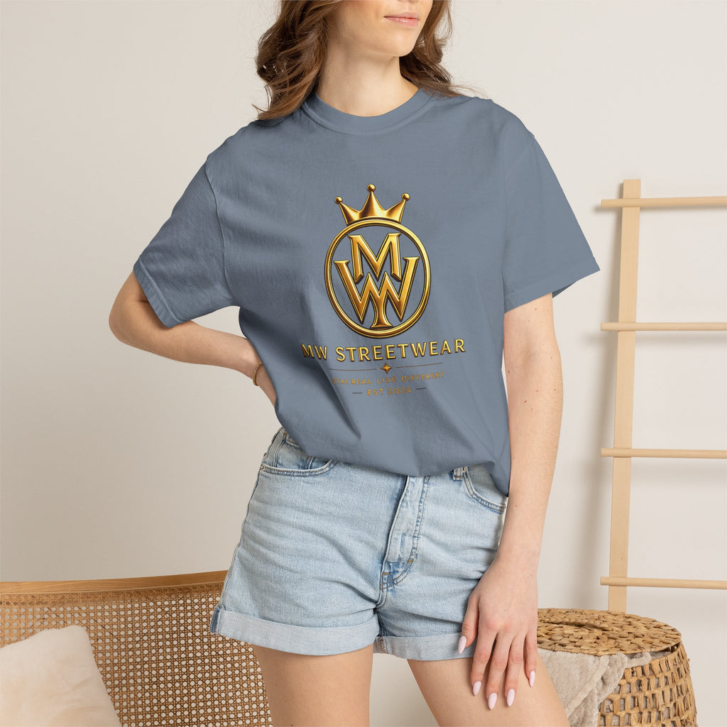 Streetwear T-Shirt — MW Streetwear Gold Crown Logo