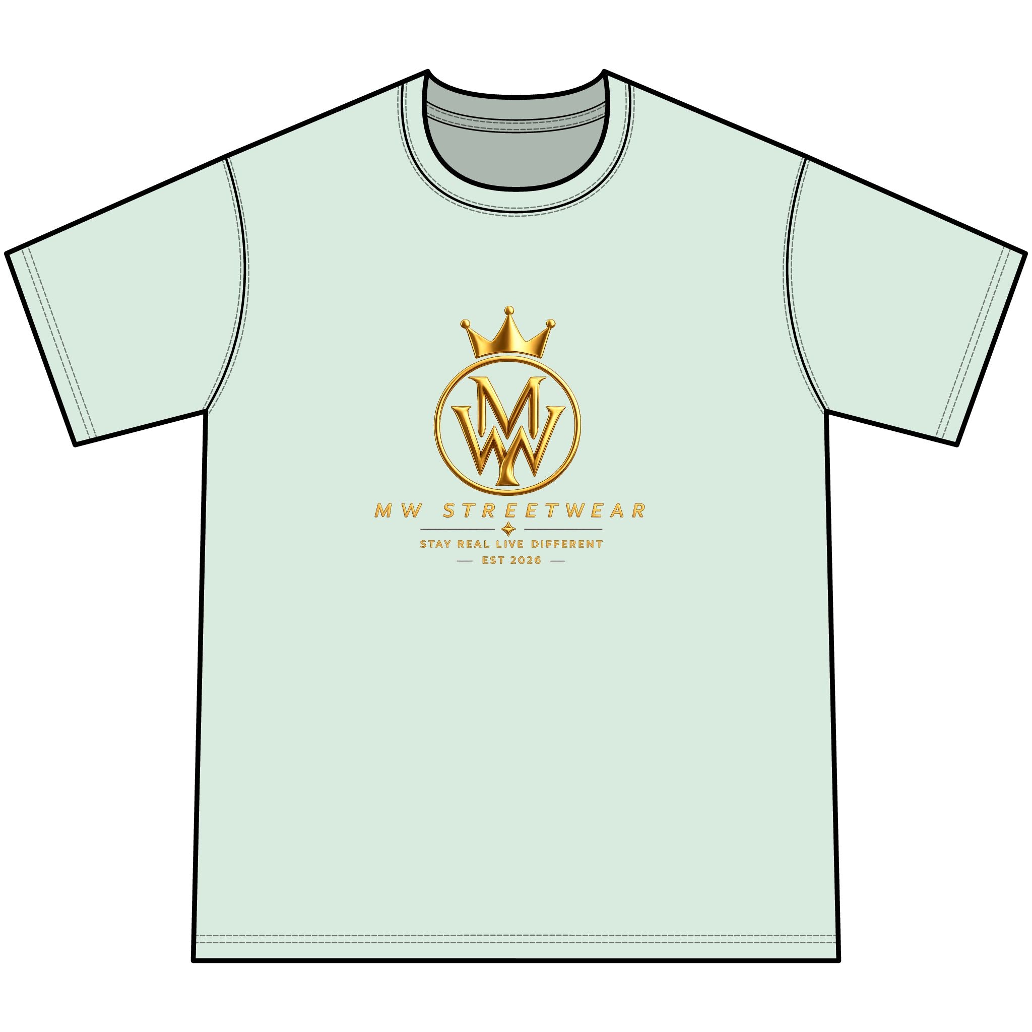 Youth Graphic Tee — MW Streetwear Logo Youth T-Shirt