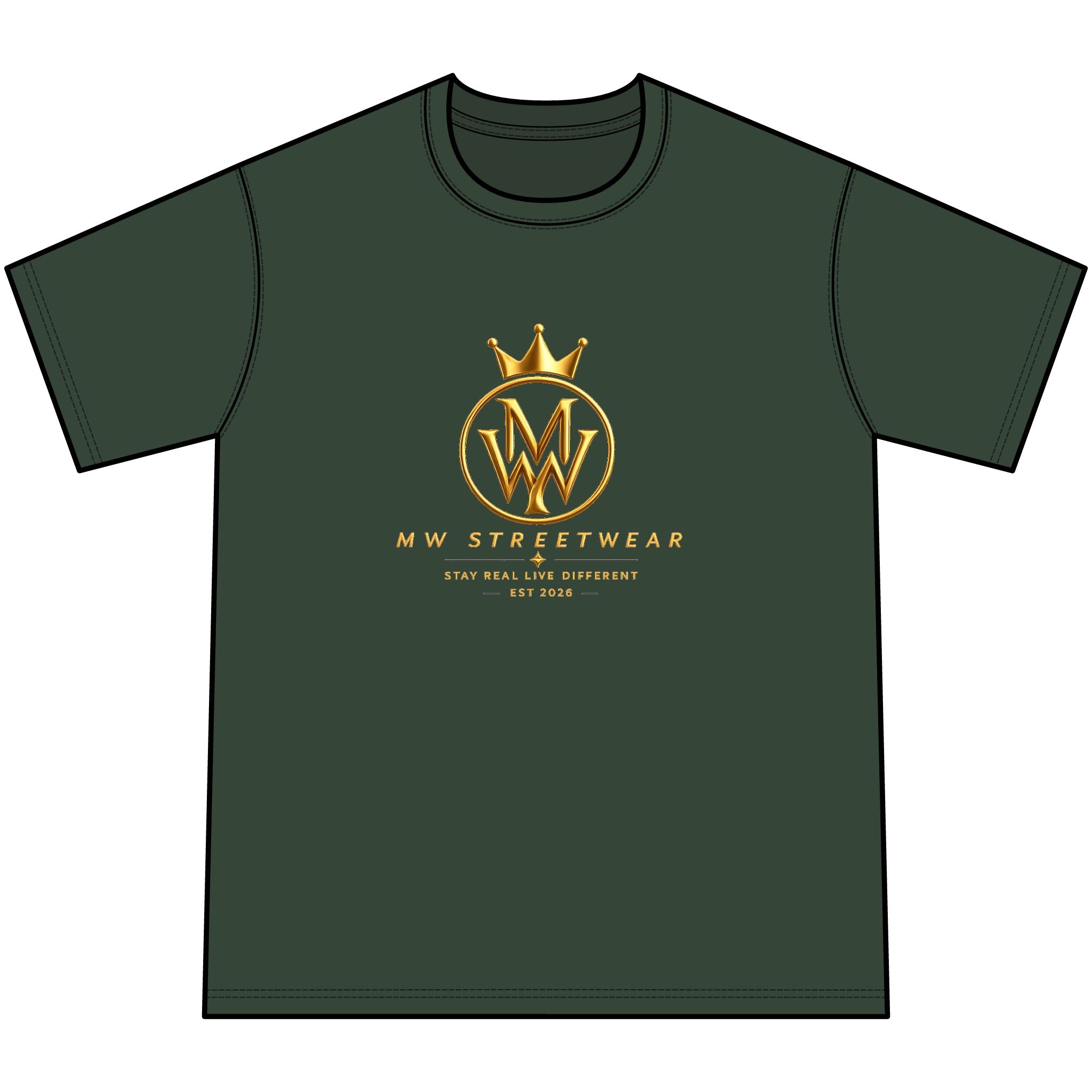Youth Graphic Tee — MW Streetwear Logo Youth T-Shirt