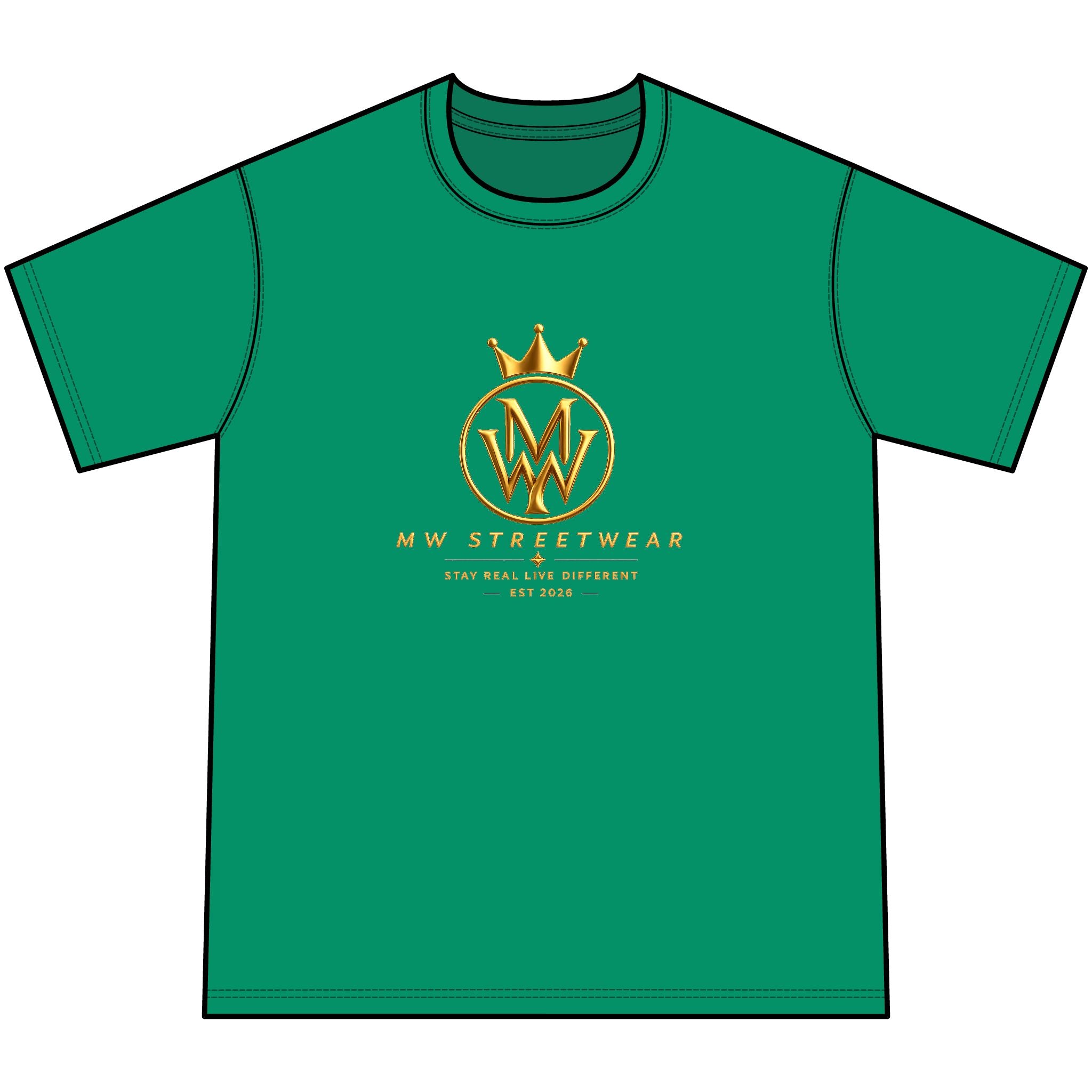 Youth Graphic Tee — MW Streetwear Logo Youth T-Shirt