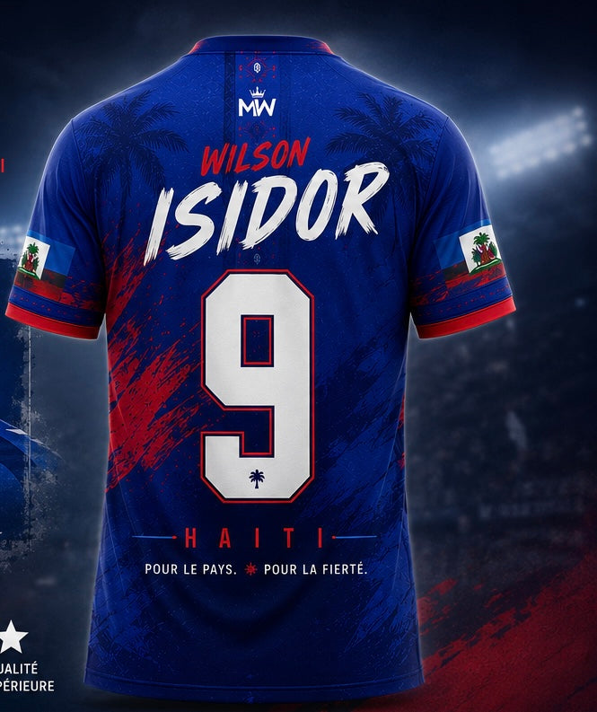 Wilson Isidor #9 Haiti Fan Jersey | MW Streetwear