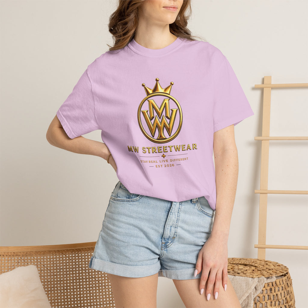 Streetwear T-Shirt — MW Streetwear Gold Crown Logo