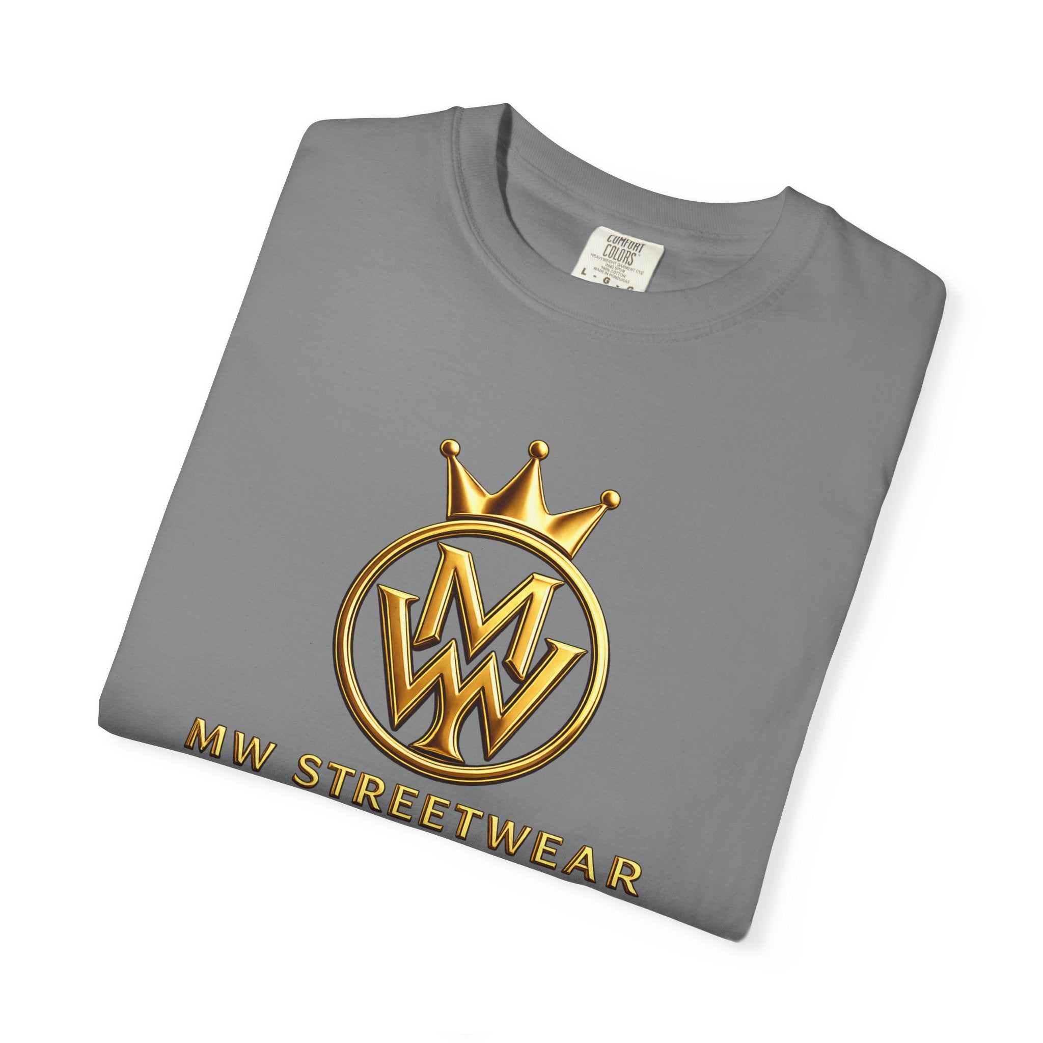 Streetwear T-Shirt — MW Streetwear Gold Crown Logo