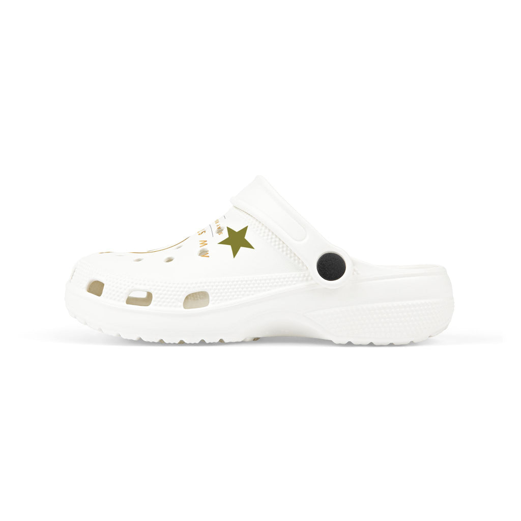 Kids Clogs — Gold Crown "MW Streetwear" EVA Foam Slip-Ons