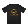 MW Streetwear Logo Tee — Gold Crown Graphic Classic T‑Shirt